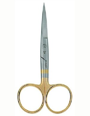 Dr. Slick Hair Scissors Straight in Gold Loops